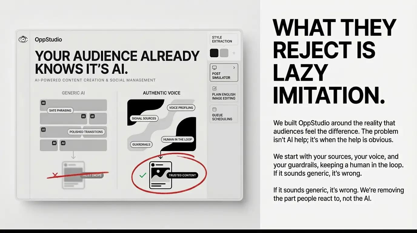 OppStudio ad after edit